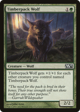 Lobo da Alcateia do Arvoredo / Timberpack Wolf - Magic: The Gathering - MoxLand